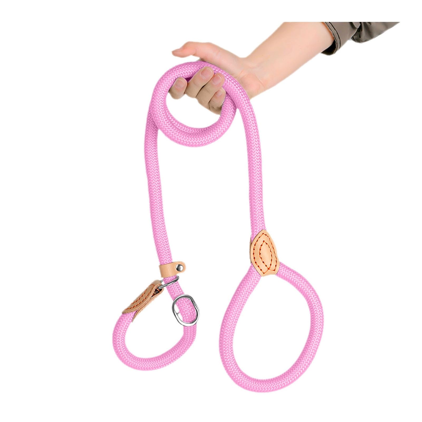 matumou Slip Leads for Dogs Heavy Duty Nylon Rope Slip Leash for Large Medium Dogs No Pull Training Leash for Walking Control