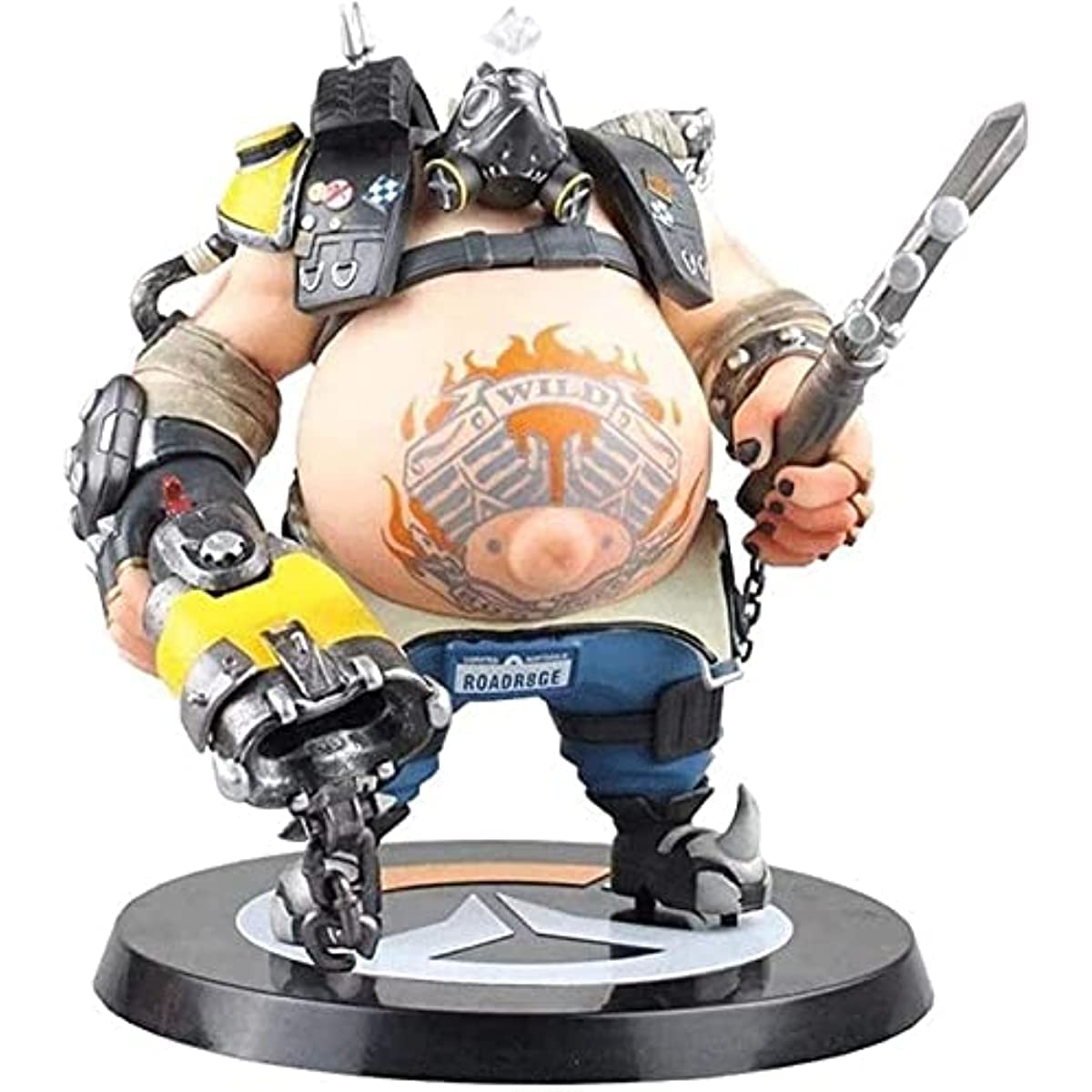 オーバーウォッチ　ロードホッグ　フィギュア Amazon.co.jp: プレミアム彫像 - ロードホッグ アニメ フィギュア