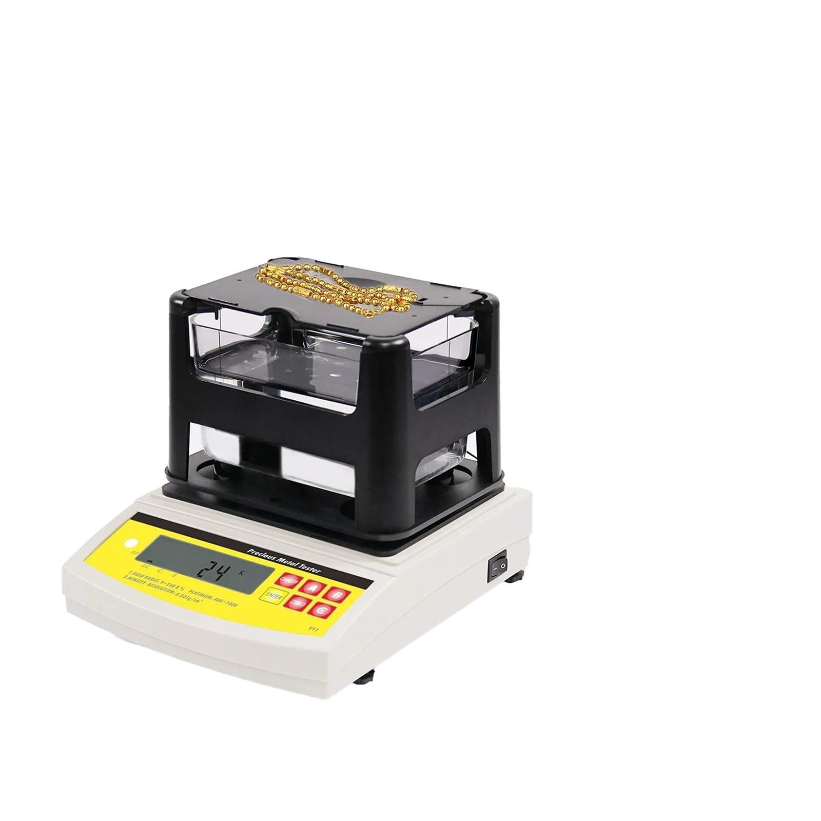 Xzxxzsz Dh-3000K Precious Metal Testing Machine Gold Purity Tester For Diy Use