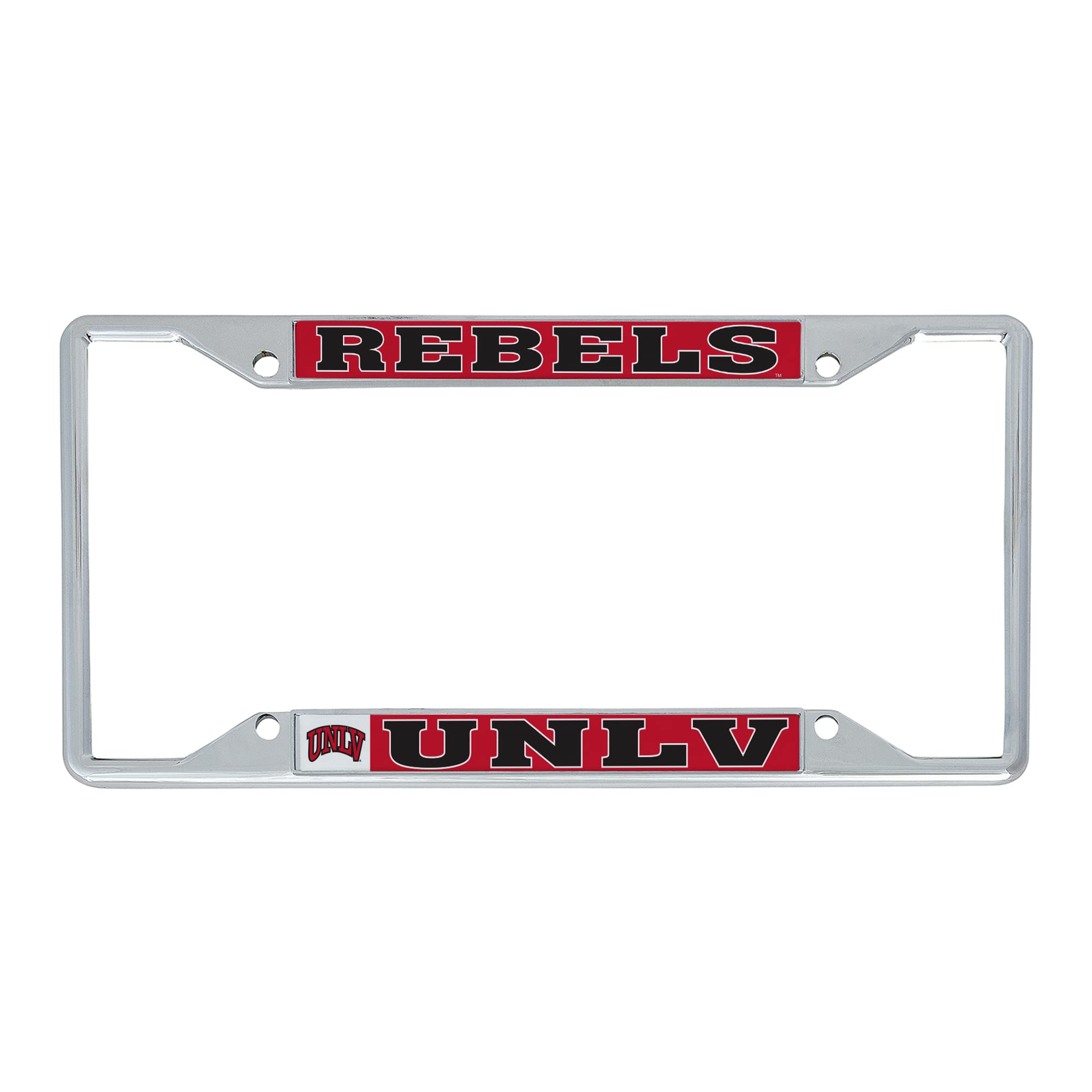 Desert Cactus University of Nevada Las Vegas Car Accessories Metal License Plate Frame and Tag Holder for Front or Rear of Car (Mascot)
