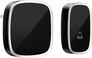 SK Depot® Ultra-Long Wireless Range Waterproof Wireless Doorbell Chime Kit with 36 Melodies Chimes Adjustable 4 Volume 100...