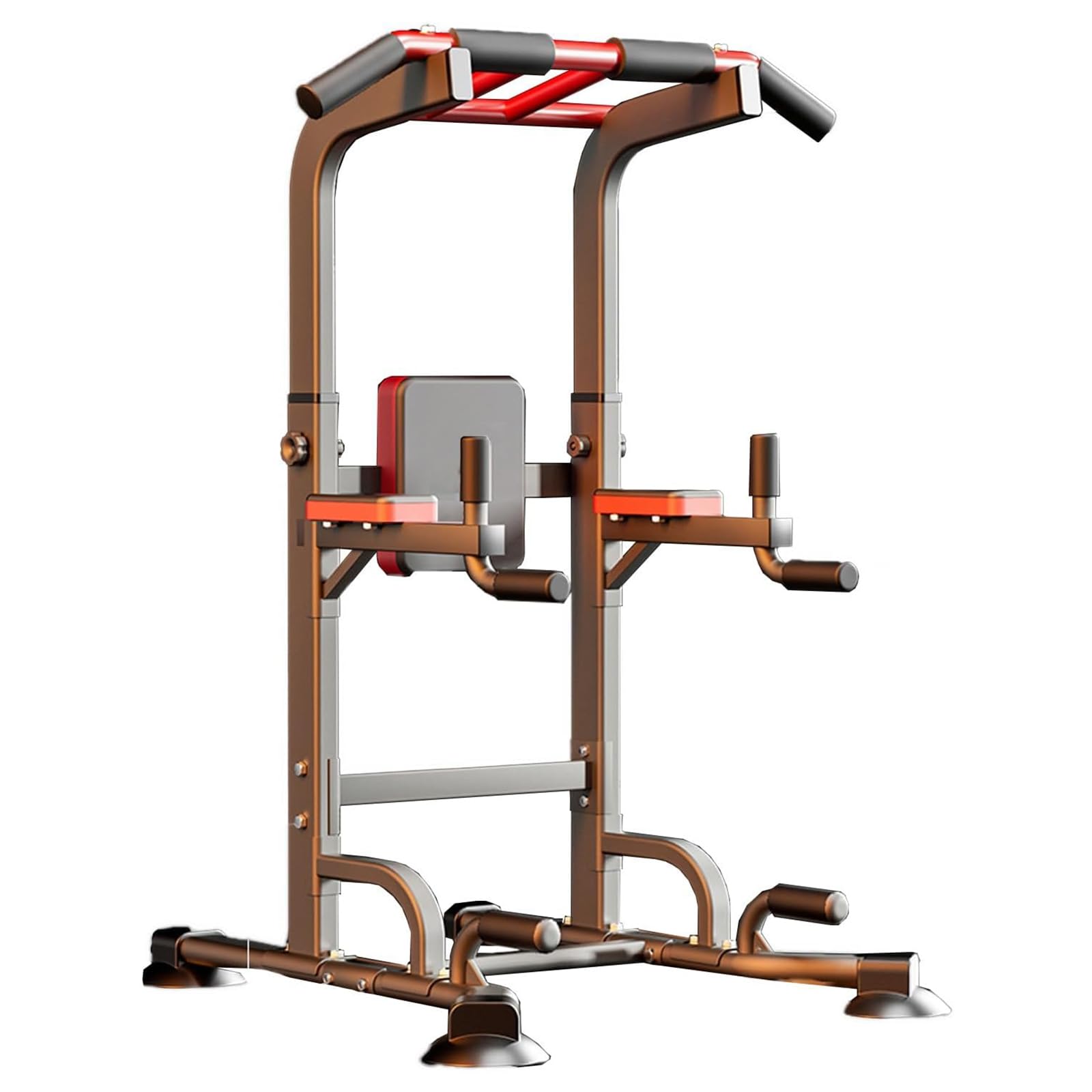 Power Training Tower Home Gym Pull-Up And Parallel Bar Dips Station Height Adjustable Home Strength Training Fitness Equipment