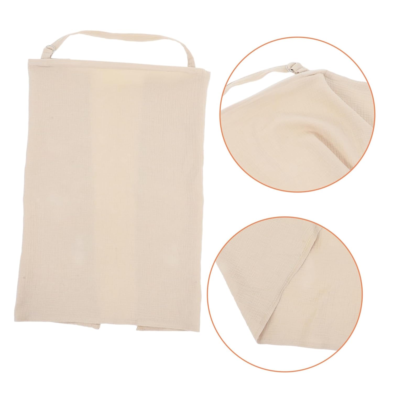 SHOWERORO Lightweight Breathable Nursing Cover with Adjustable Neck Strap for Discreet Outdoor Breastfeeding Versatile Car Seat and Stroller Cover for Mothers The Go