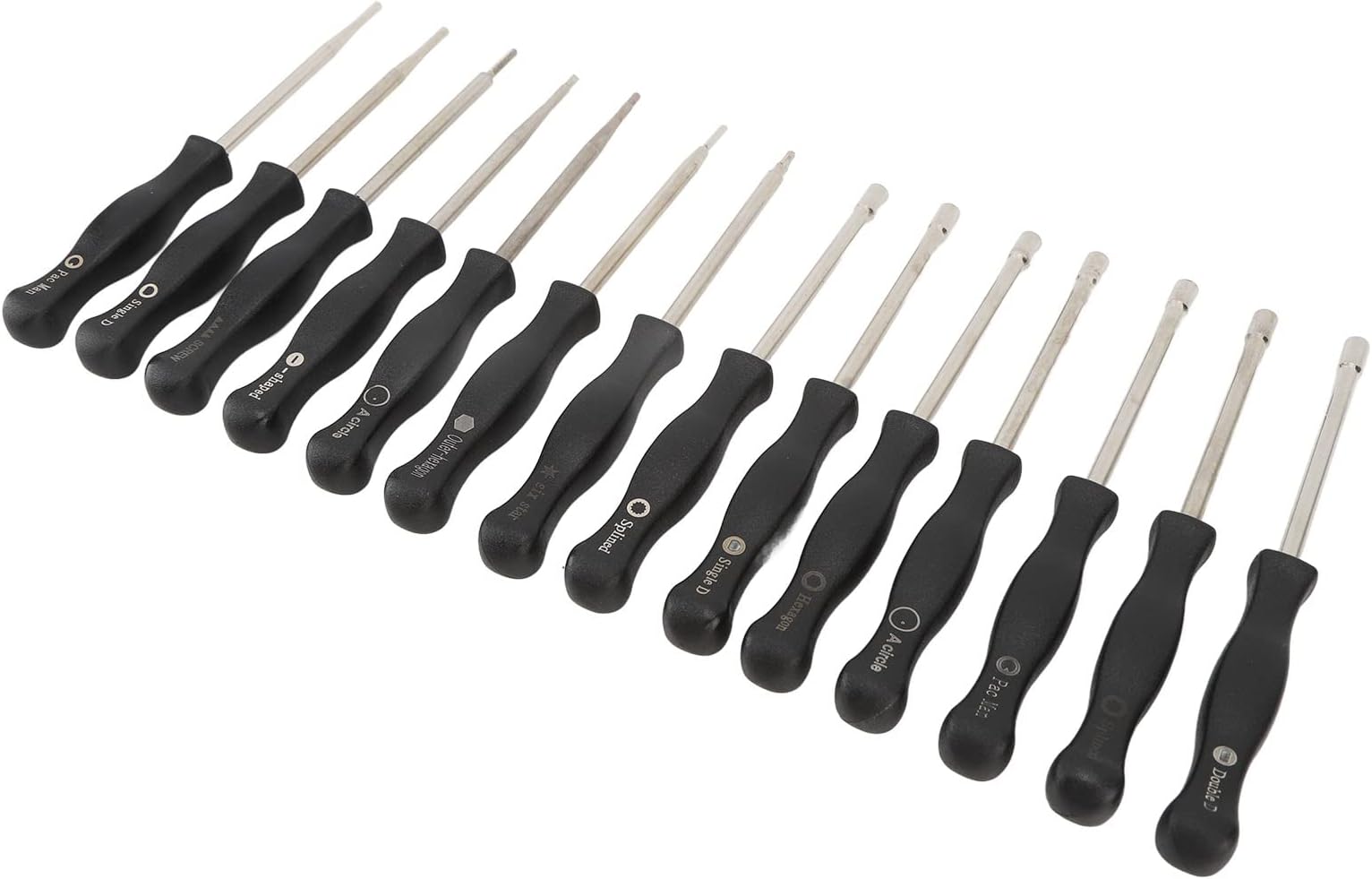 14 Pcs Carburetor Adjustment tool ABS Carb Tune Up Adjustment tool Portable Chain Saws For String Trimmers Leaf blowers