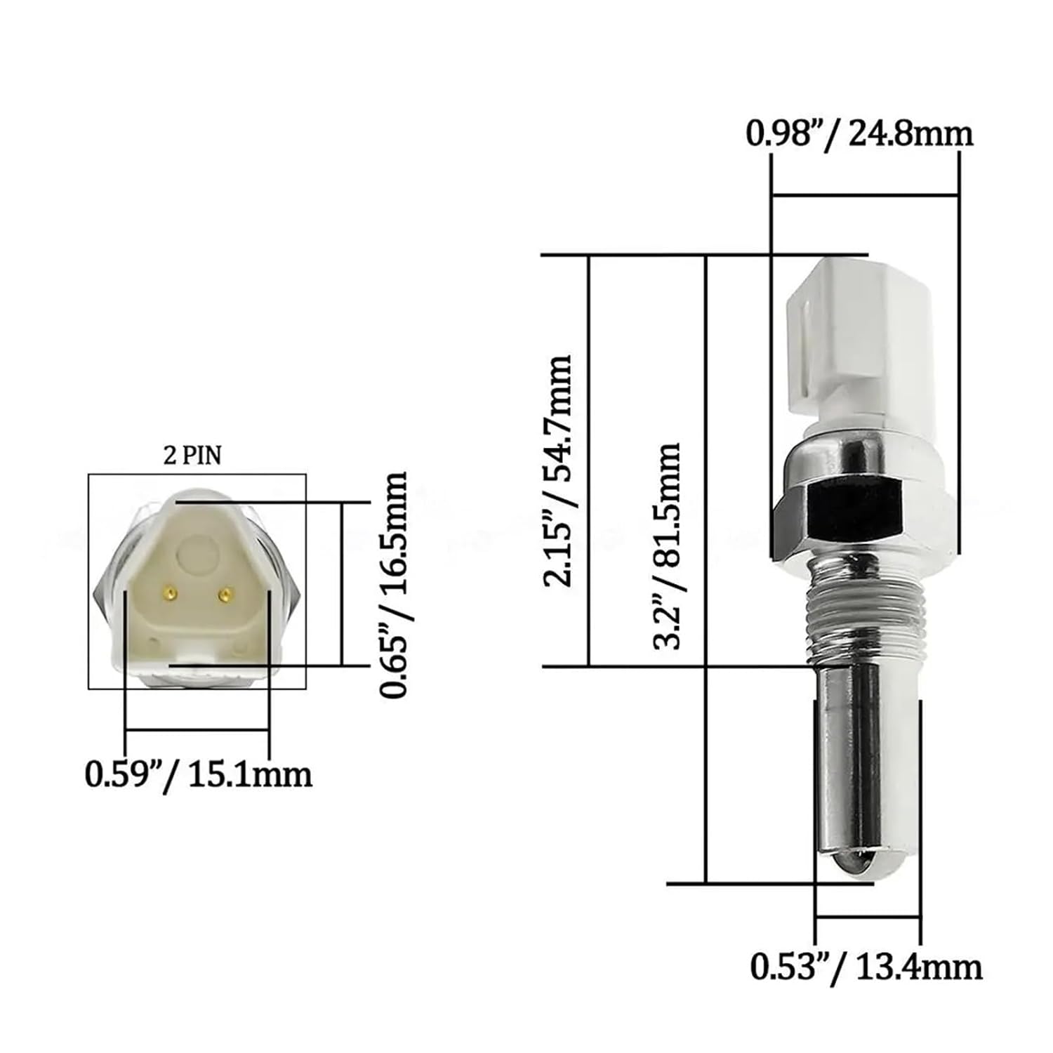 97FG-15520-AB 1029819 Reverse Light Lamp Switch Fit for Ford Fiest Fit for Focus Fit for Fusion Ka Fit for Escort Fit for Volvo S40 C30 V50 1998-2012 97FG-15520-AA