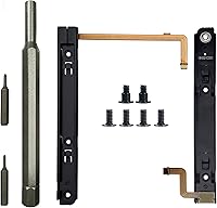 Vista 5 de Original Right and Left Slide Rail Replacement,Replace Broken/Worn Slider Rails for Nintendo Switch OLED HEG-001 Console with Repair Screwdrivers kit