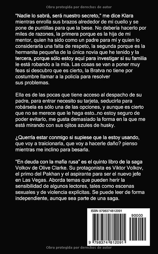 Miniatura 2 de En deuda con la mafia rusa Saga Volkov V (Spanish Edition)