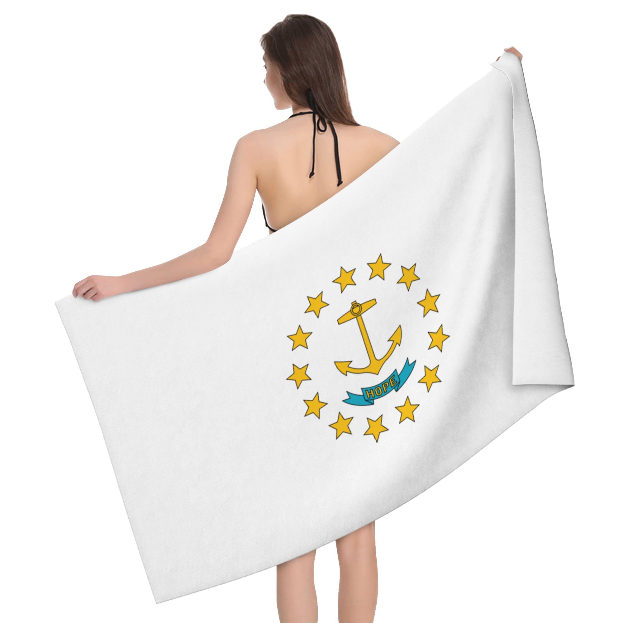 Toalla de ducha Rhode Island absorbente para evitar la humedad en tu mochila