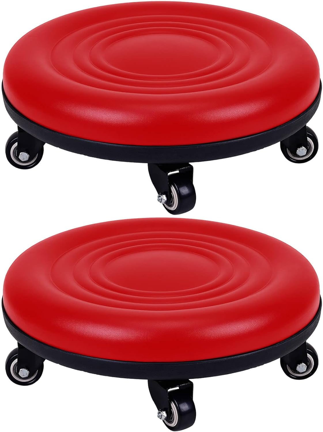 Vapaa taide Rolling Stools with 5 Wheels Modern Low Roller
