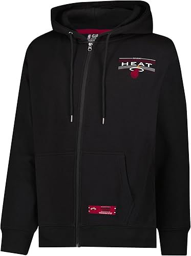 Miniatura 11 de Ultra Game Sudadera con capucha y cremallera completa oficial de la NBA para hombre
