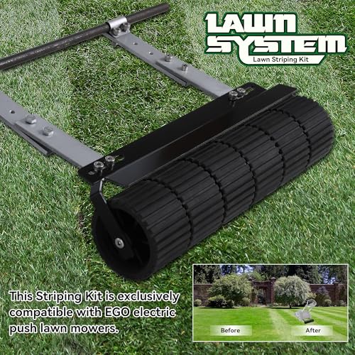 Lawn Striping Kit for EGO 21" Electric Push Lawn Mower, Heavy-Duty Design, Easy-to-Install Lawn Striper Tool and Athletic Field Striping System for Lawn Enthusiasts (Compatible with LM2100 Series)