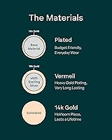 Vista 2 de PAVOI 14K Gold Plated Croissant Dome Ring Twisted Braided Gold Plated Ring Chunky Signet Ring for Women