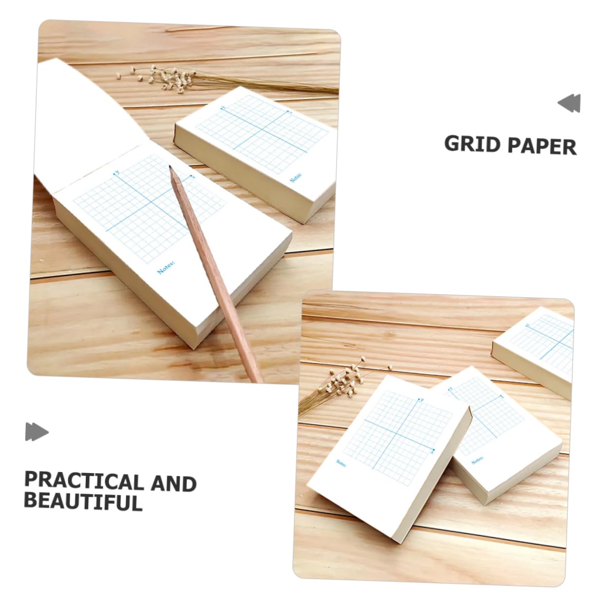 HOMSFOU 4 Cuadernos De Ejercicios Con 4 Líneas Numéricas Coordenadas Matemáticas Cuadernos De Dibujo Gráficos Diario De Aula Con Puntos Altos Tarjetas De Índice Verticales Tablero