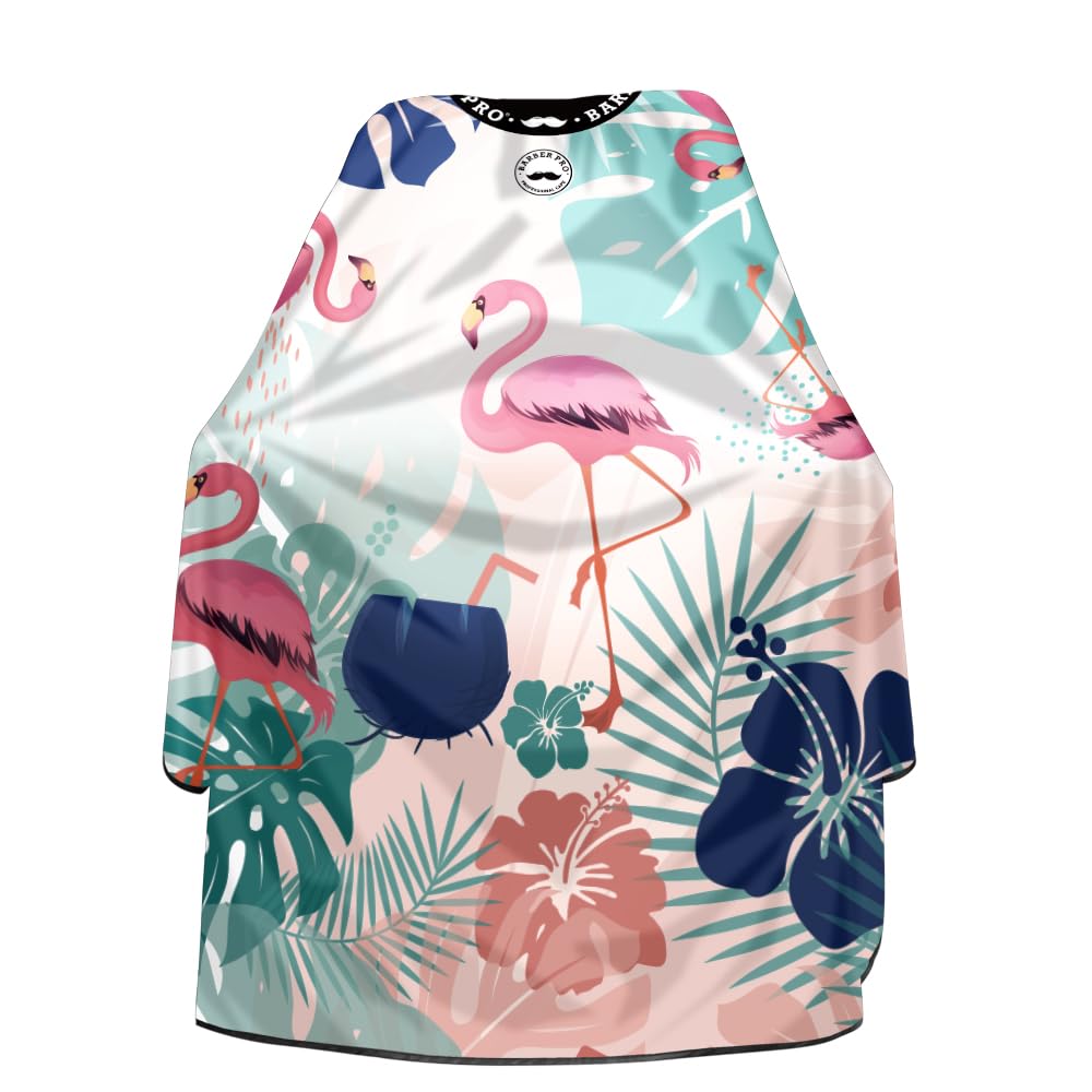 STYLANCE Capa de peluquería, capa para corte de pelo de longitud completa, toalla de peluquería profesional para peinado, corte y pelo que muere, rosa, 145*165cm