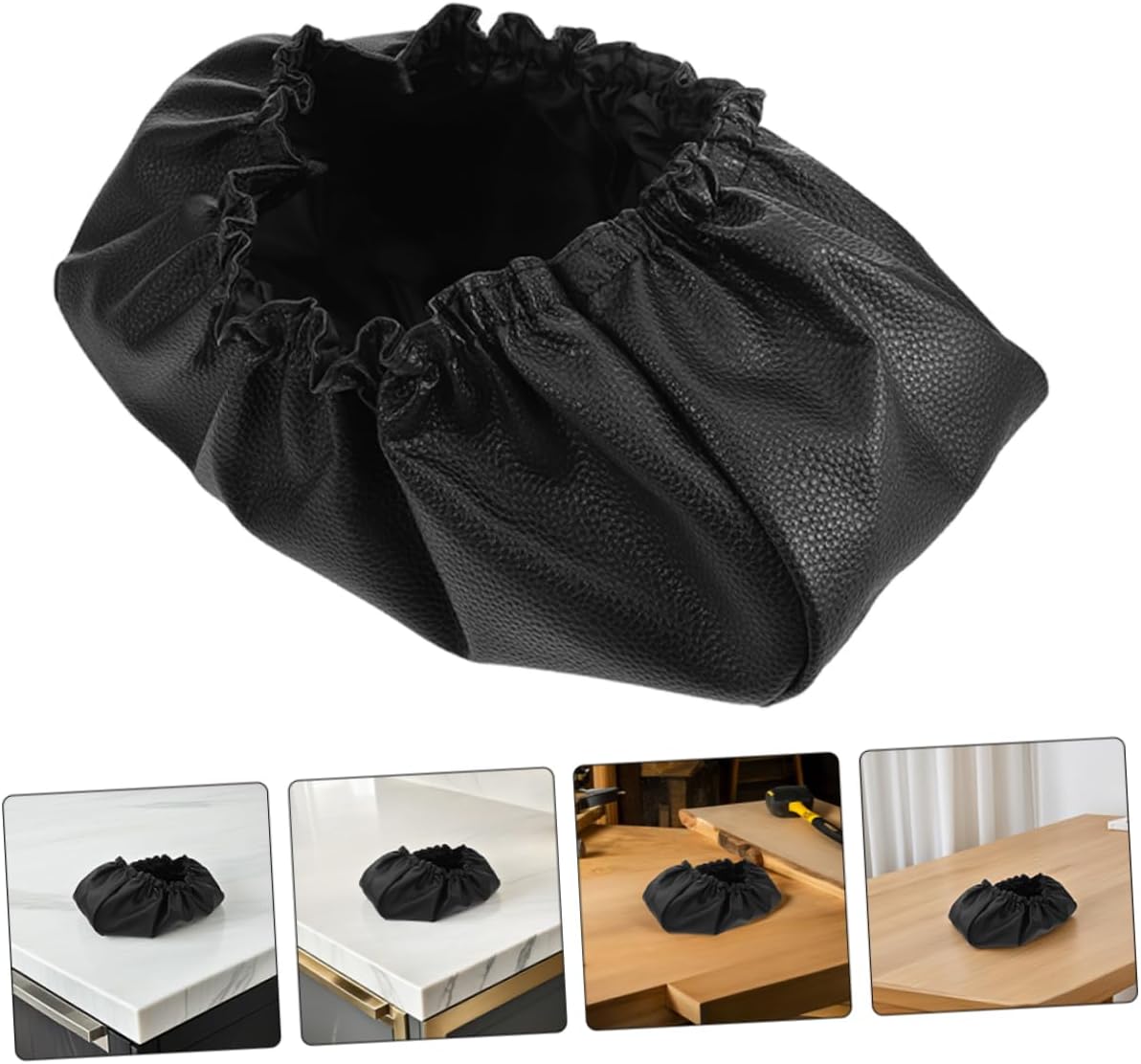 CHILDWEET 2pcs Winch Cover Heavy Duty Electric Winch Protector Thickened and Easy to Install Suitable for Atv and Vehicle Use Protects against Uv and Dirt