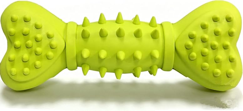 Dog Chewing Toys for Aggressive Chewers, Bone Shape Dog Squeaky Toys