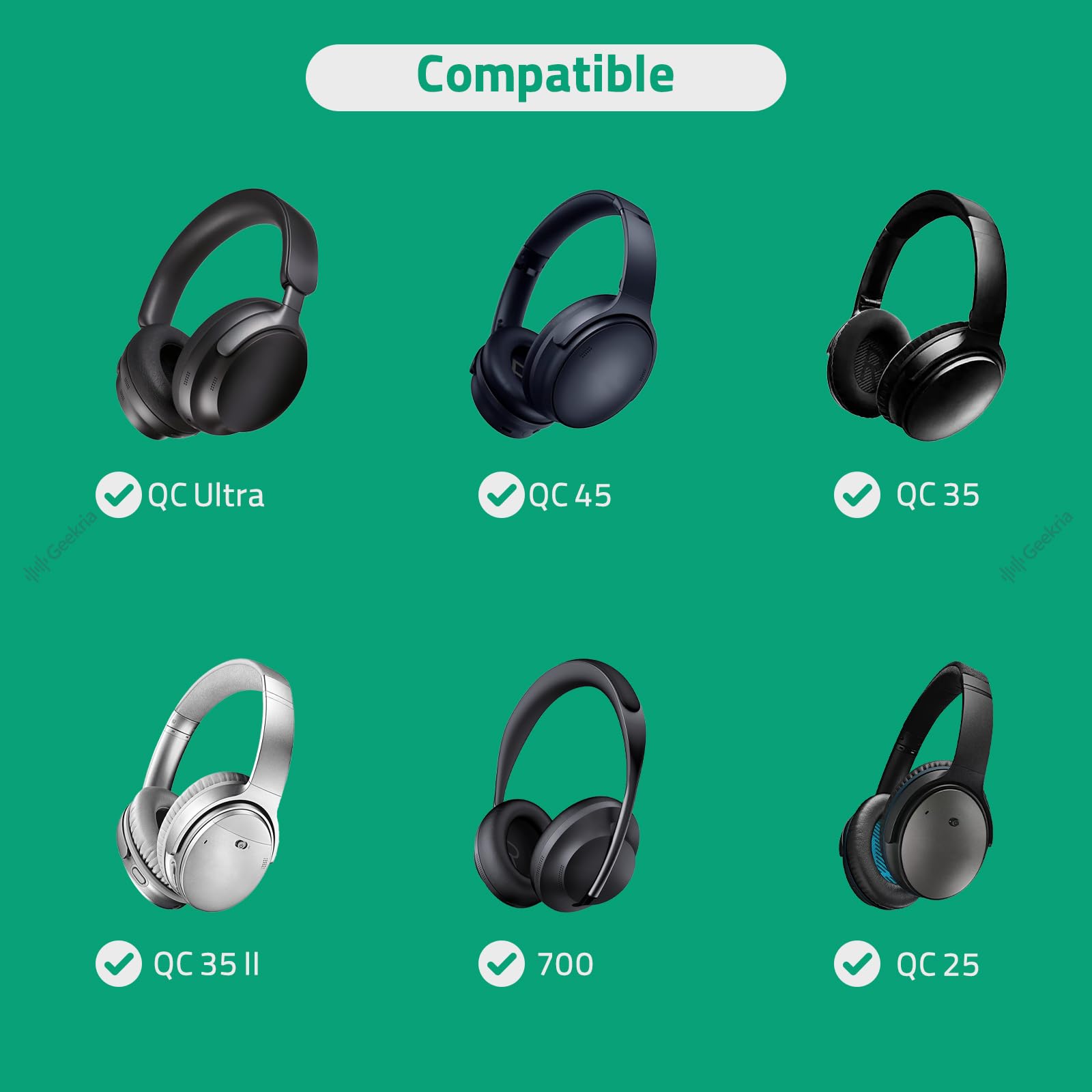 Amazon | Geekria ケーブル 互換性 オーディオコード ボーズ Bose QC