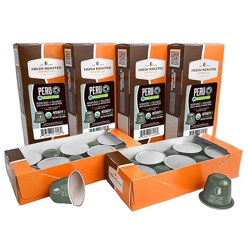 Miniatura 11 de Fresh Roasted Coffee Cápsulas de Espresso Orgánicas de Variedad de Origen Único para Nespresso OriginalLine | USDA Organic, Kosher | 120 Cápsulas de