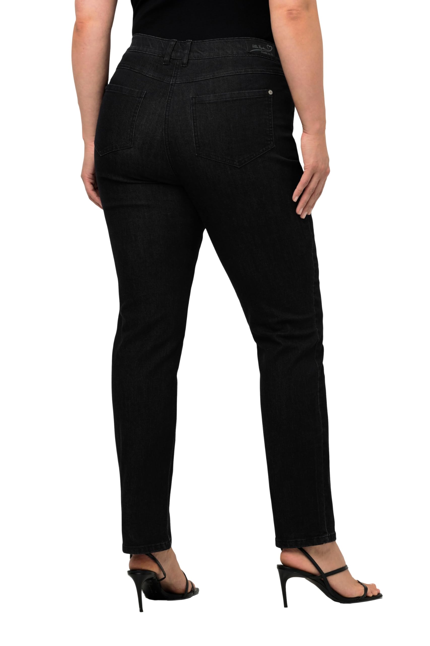 Ulla Popken Damen Basic-Shirt, Rundhals T-Shirt (1er Pack)