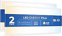 Vista 6 de Paquete de 6 luces LED de panel plano de 2 x 4 para techo caído, 9360 lm seleccionables 30W/40W/50W/60W/72W, temperatura