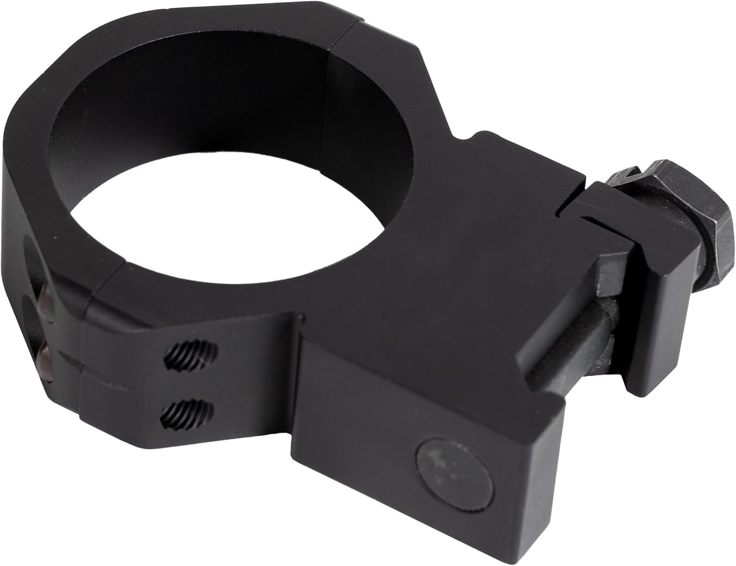 WEAVER Precision Tactical Scope Rings 34mm Medium, Black Matte, Picatinny Compatible, 7075-T6 Aluminum, Type III Hardcoat Anodized, Made in USA