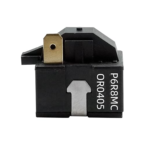 PTC Start Relay Compresor de Refrigerador Reemplazo para P6R8MC OR0405 1 Pin Compatible con LG Magic Chef Refrigerador Deshumidier Compresor