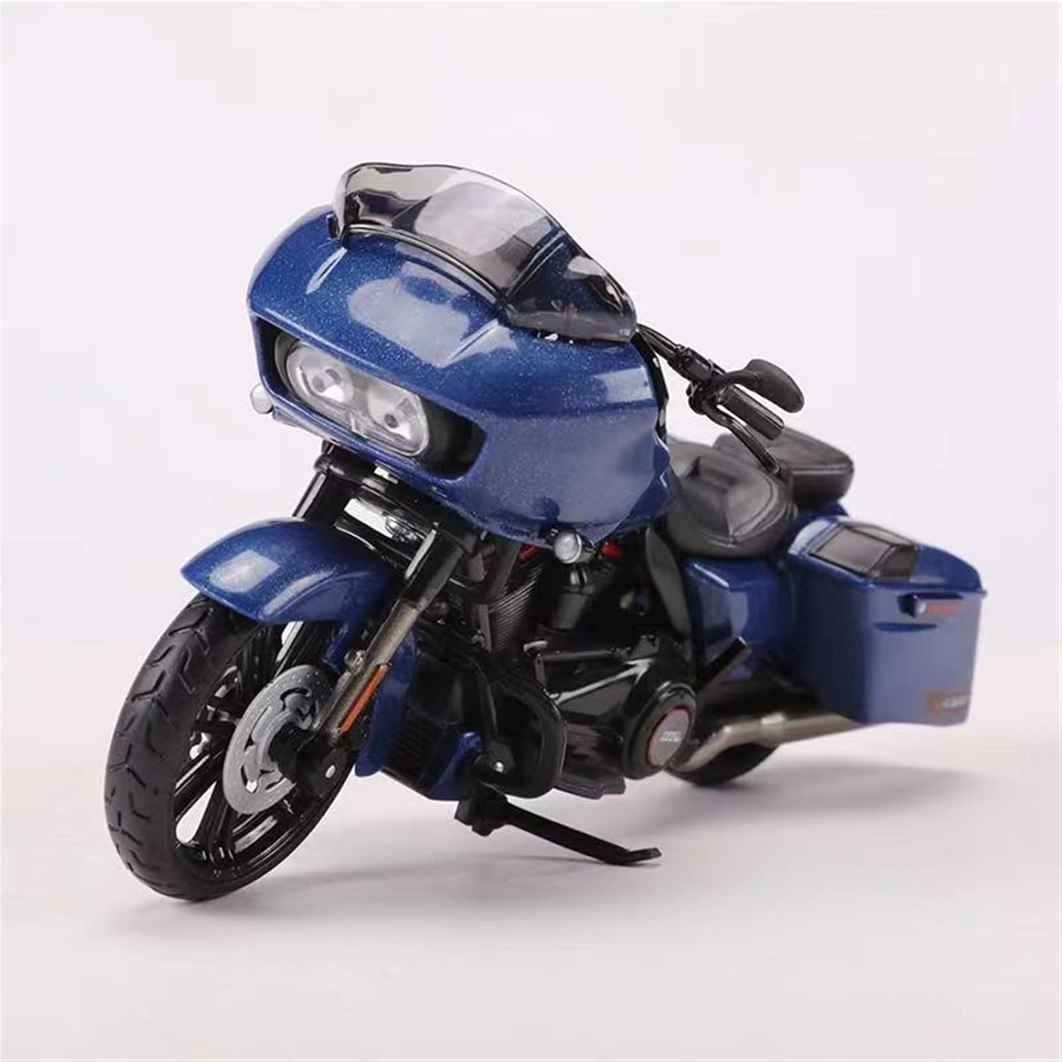 for Harley-Davidson 2022 CVO Road Glide Road King Motorcycle Dirt Bike Racing Motorcycle Model Alloy Die-Casting Vehicle Toy Gift Motorcycle Model