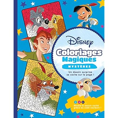 DISNEY CLASSIQUES - Coloriages Magiques - Mystères