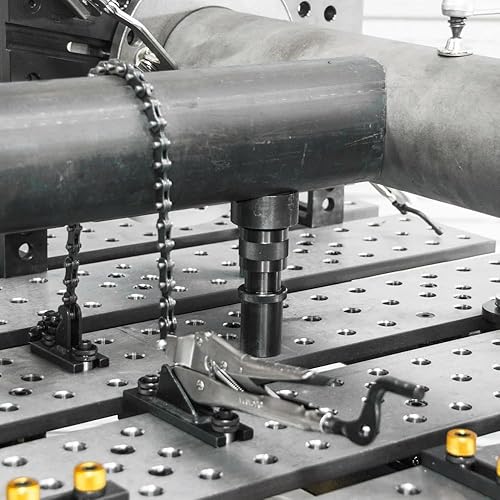 Miniatura 8 de Strong Hand Tools - VAL-PFC1024, alicates de cadena de bloqueo, cadena extraíble de 24 pulgadas, soporta tubos de hasta 6.5 pulgadas de diámetro,