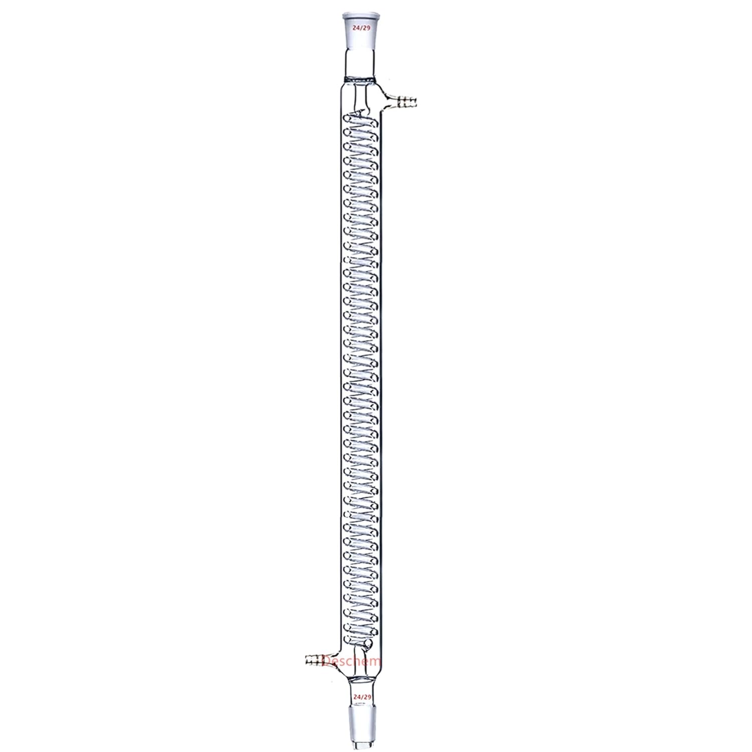 24/29 Graham Condenser,Coil Glass Heat Exchanger,Lab Glassware