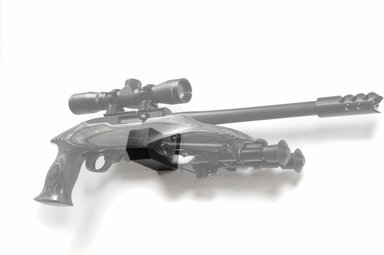 Spartan Mounts for Ruger 10/22 10-22 | Pistol Rifle Wall Display Storage Organization System | Unique Low Profile Design | Gun Safe Wall Garage | Gun Room Mounting Solution