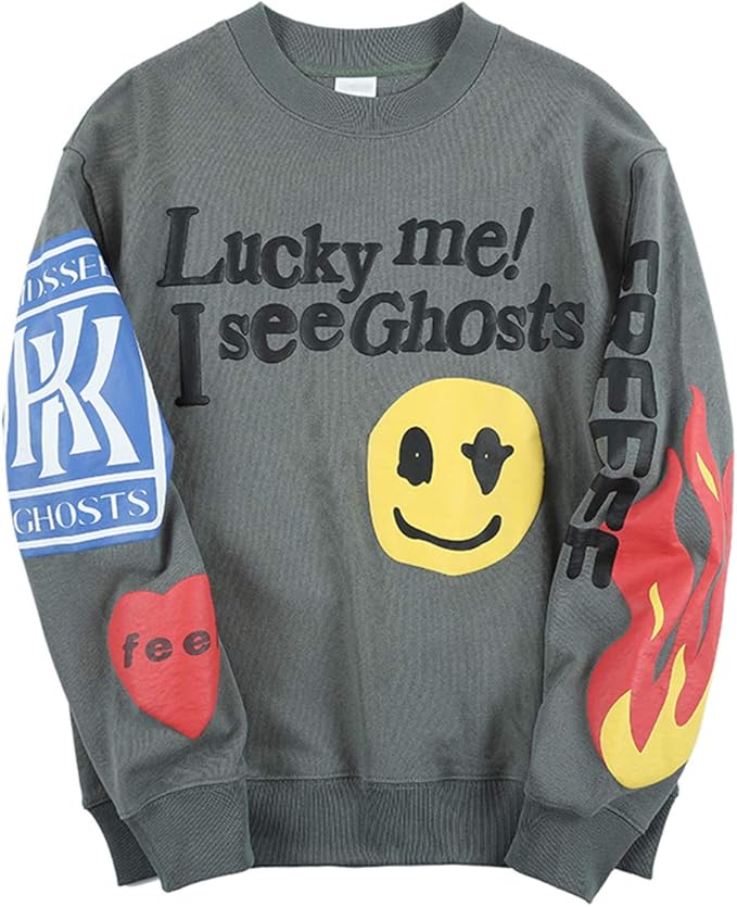 lucky me i see ghosts crewneck real
