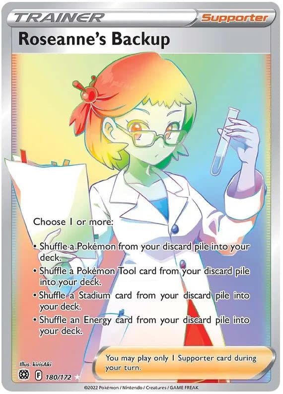 Roseanne's Backup 180/172 Rainbow Secret rzadka karta