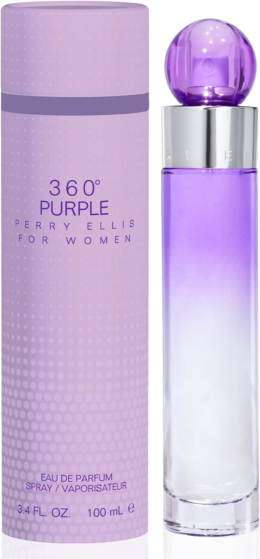 360 Purple for Women, 3.4 fl oz Eau de Parfum Spray