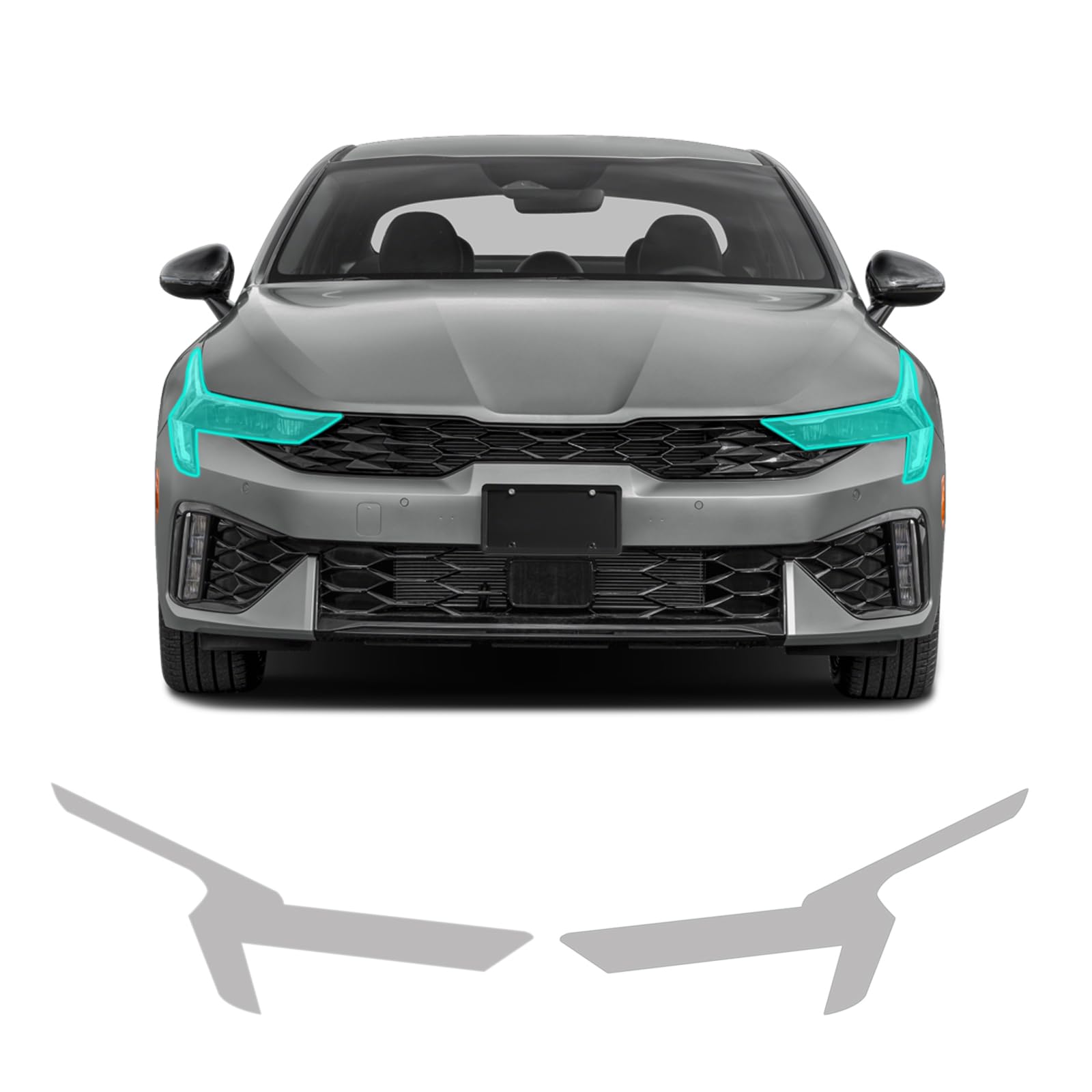 Paintville for KIA K5 2025 PPF HD Clear Paint Protective Film Custom Fit Anti Scratch Self Healing Shield Guard Car Finishing Accessories for Headlight