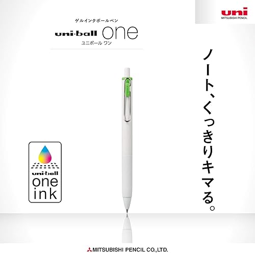 Vista 20 de Mitsubishi Pencil Uni-Ball One UMNS38.68 - Bolígrafos de gel, 0.01 pulgadas (0.015 in), rosa bebé, caja de 10 bolígrafos