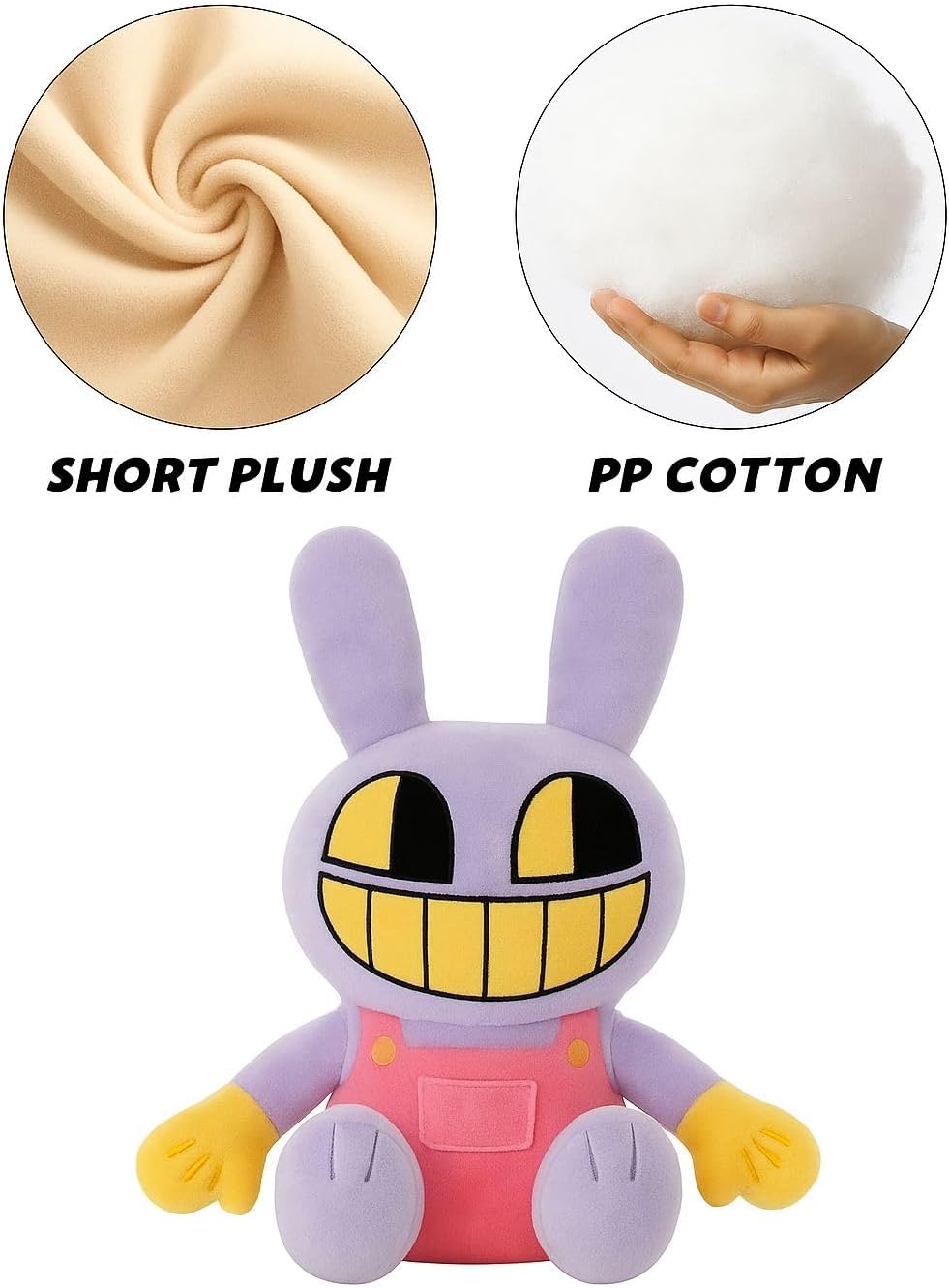 The Circus Plush,10" Jax Plushies Toy Gift, Cute Stuffed Figure Doll for Kids and Adults, Birthday Halloween Christmas Choice for Boys Girls (Jax)