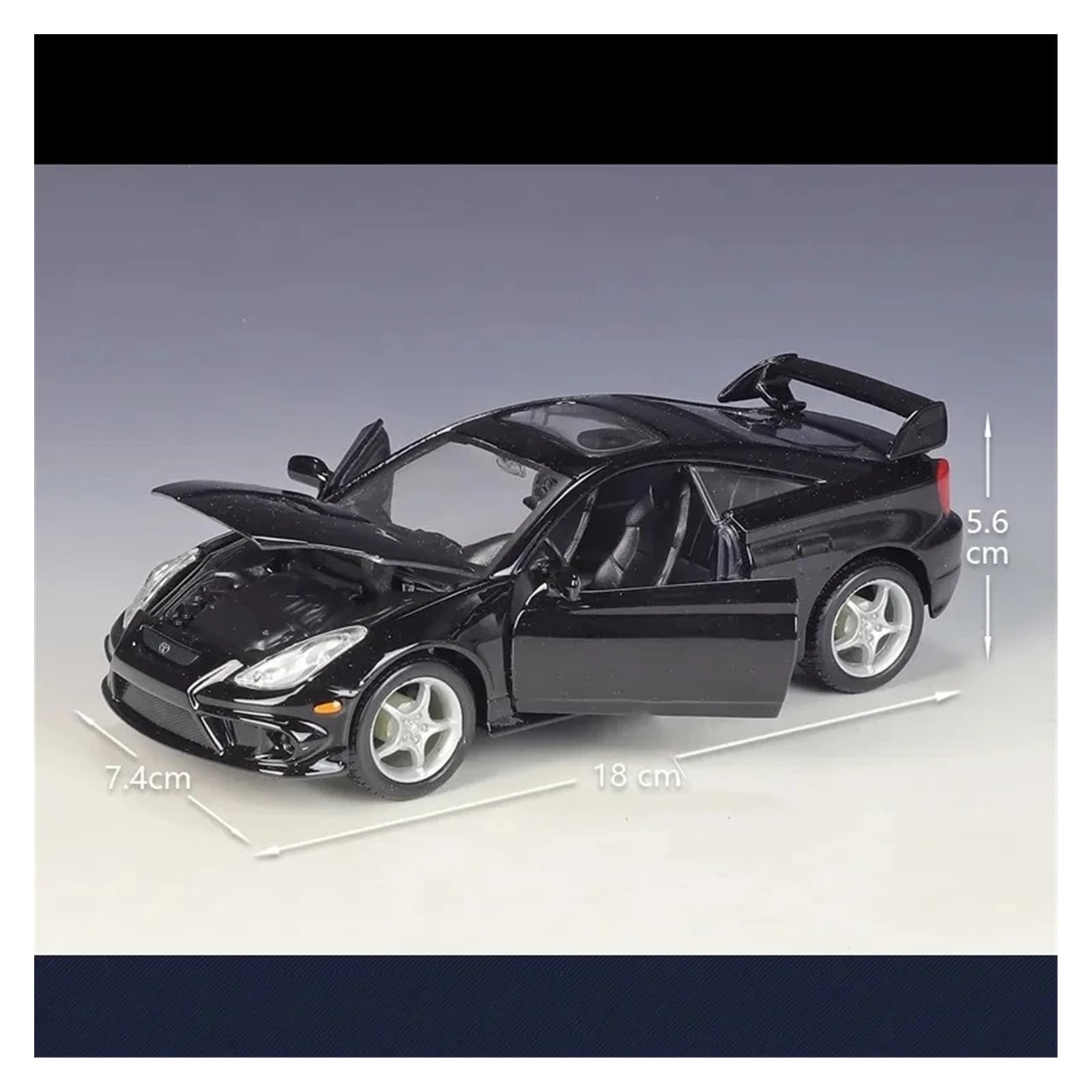 Amazon | ミニカーモデル 1:24 トヨタ セリカ GTS 2004 ダイキャスト 
