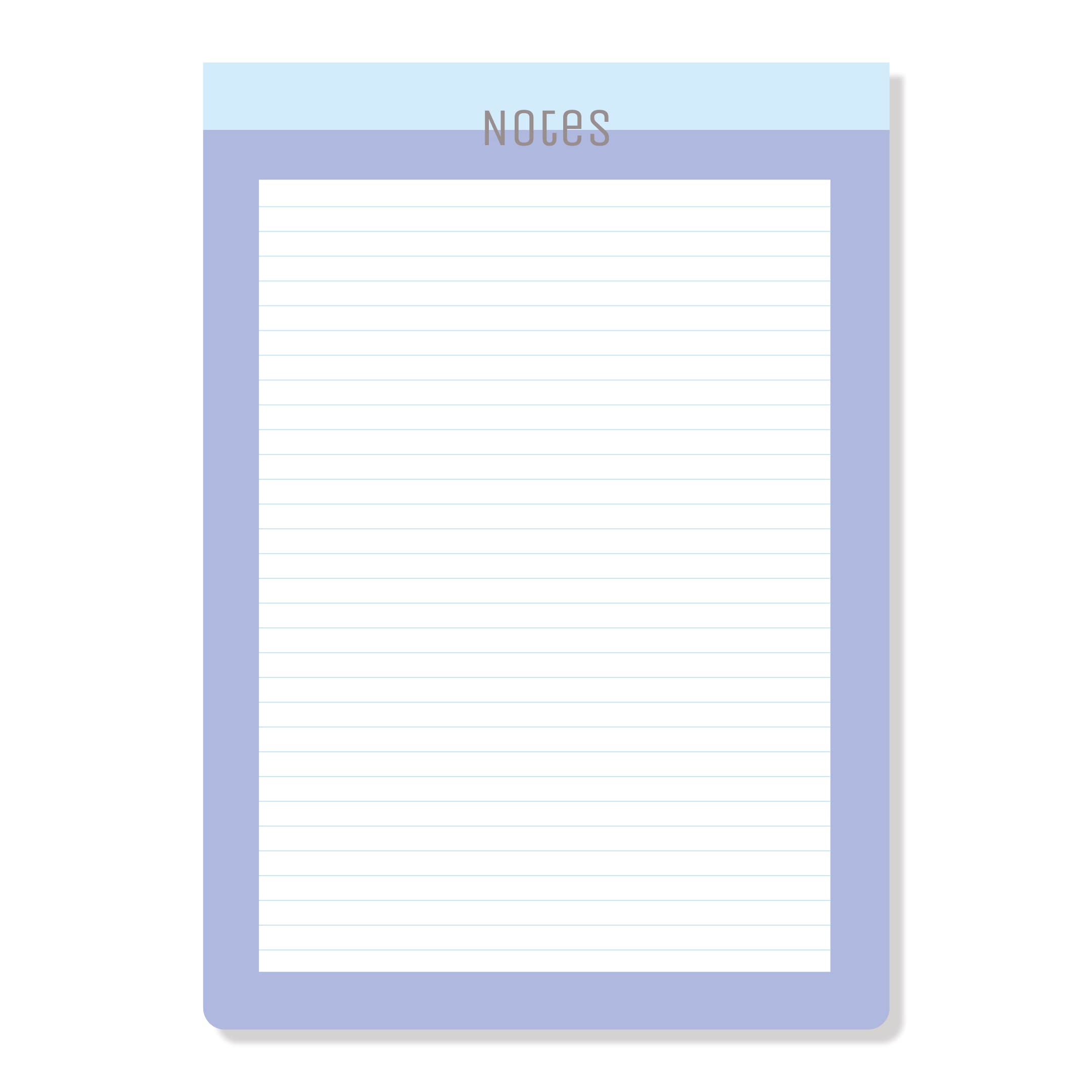 Fun Lines Premium Pastel Notepads- Pack Of 4 - A5-200 pages 2