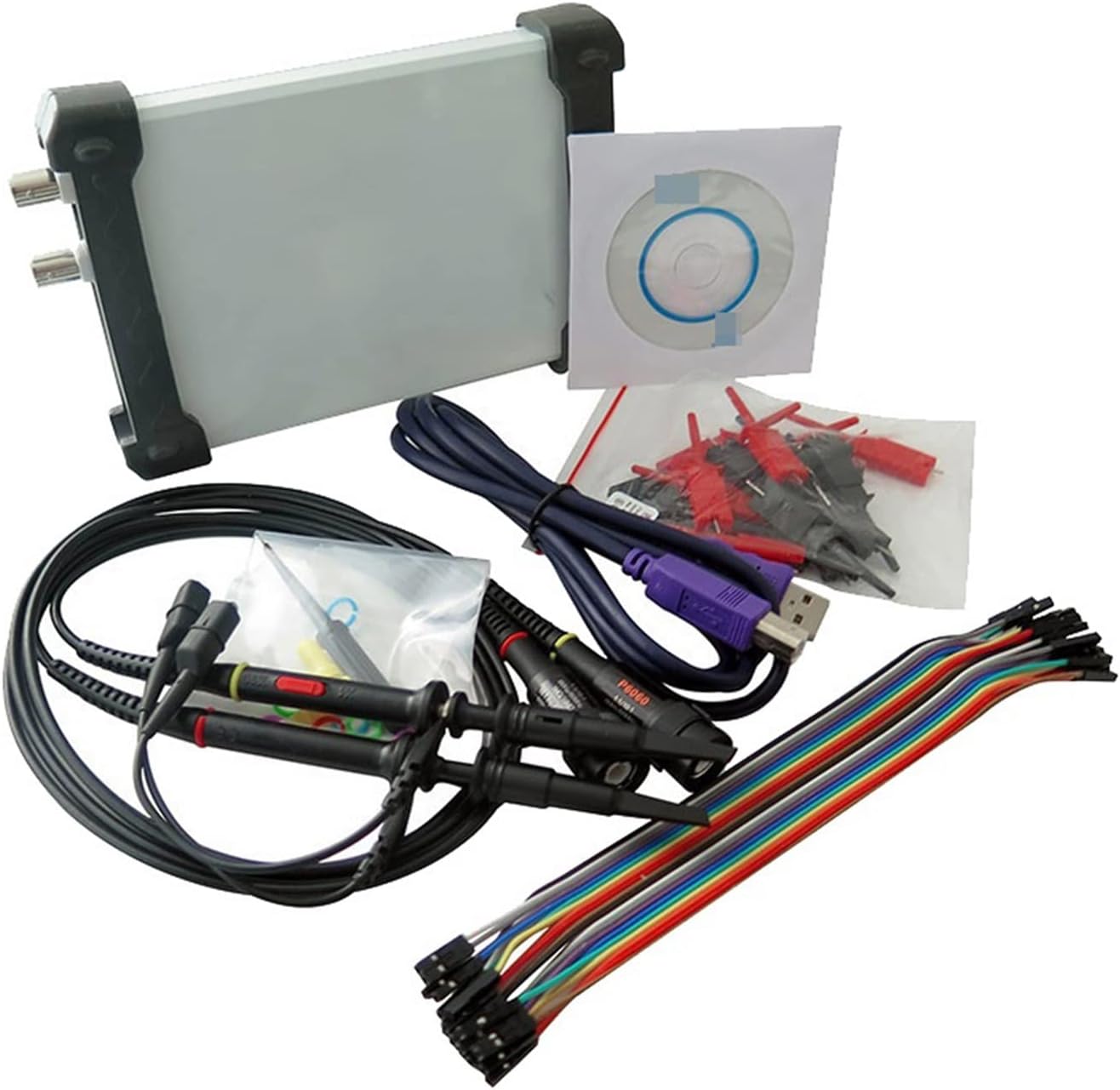 Logic Analyzer Kit ISDS205C Upgrade Version MDSO-LA PC USB Analog Virtual Oscilloscope 16 Channel Logic Analyzer Bandwidth 20M Circuit Analysis