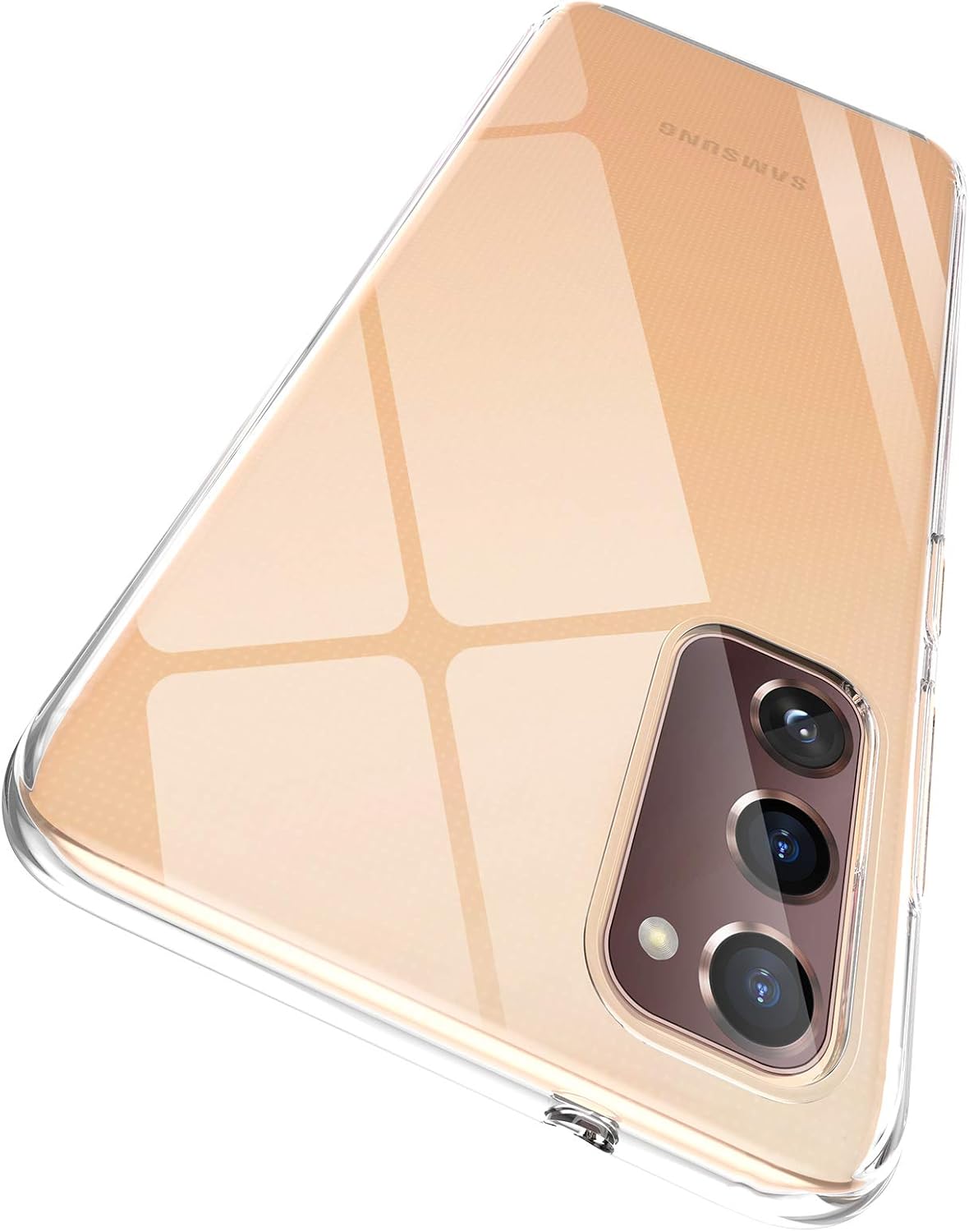 ORNARTO Clear Protective Samsung S20 FE 5G Case, Thin Soft Over Slim Flexible TPU Bumper for Samsung Galaxy S20 FE 5G(2020) 6.5" Transparent