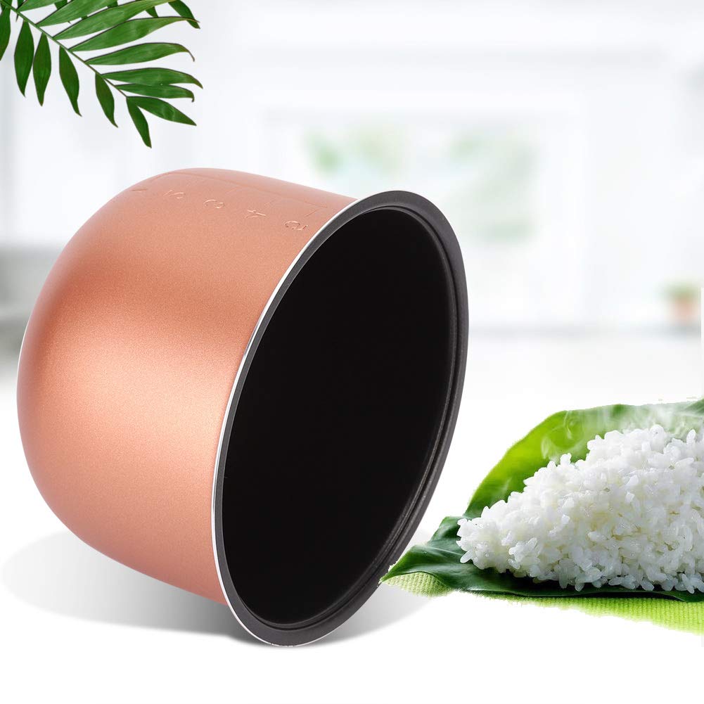 Olla de cocción interna - Olla de cocción interna antiadherente Recipiente de revestimiento Accesorios de repuesto para olla arrocera de 1.5L 1.6L