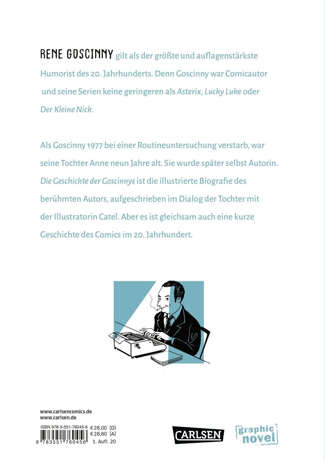 Die Geschichte der Goscinnys – Geburt eines Galliers: Über das Leben des Asterix- und Lucky Luke-Erfinders René Goscinny