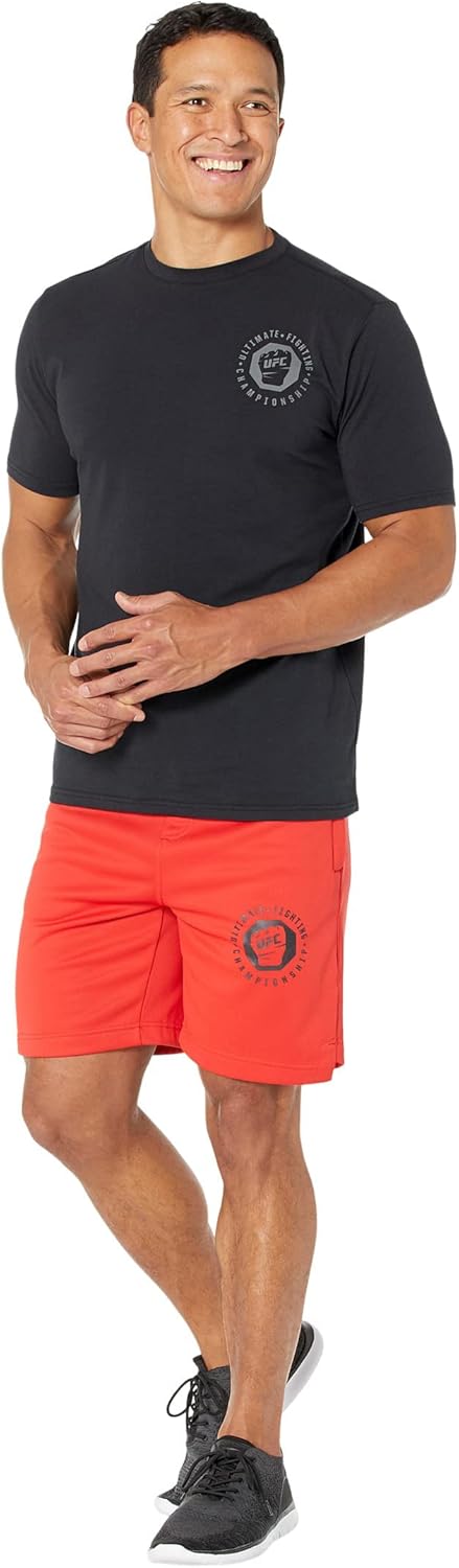 UFC Sleeveless Crew Neck Tank Top for Men – Blended Cotton – Short Sleeves – Regular Fit – Graphic Printed