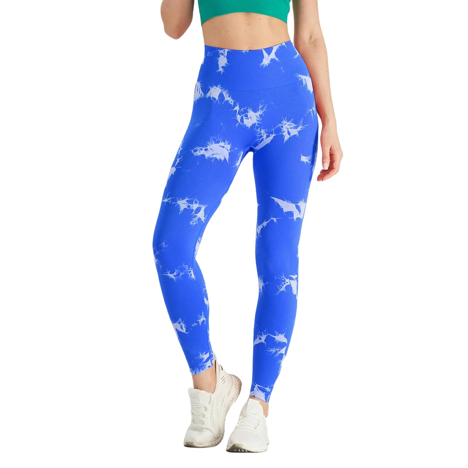 Legginsy dla kobiet Wielka Brytania Push Up wysoka talia bezszwowe tie dye spodnie do jogi dla kobiet obcisłe fitness bieganie trening siłownia spodnie sportowe