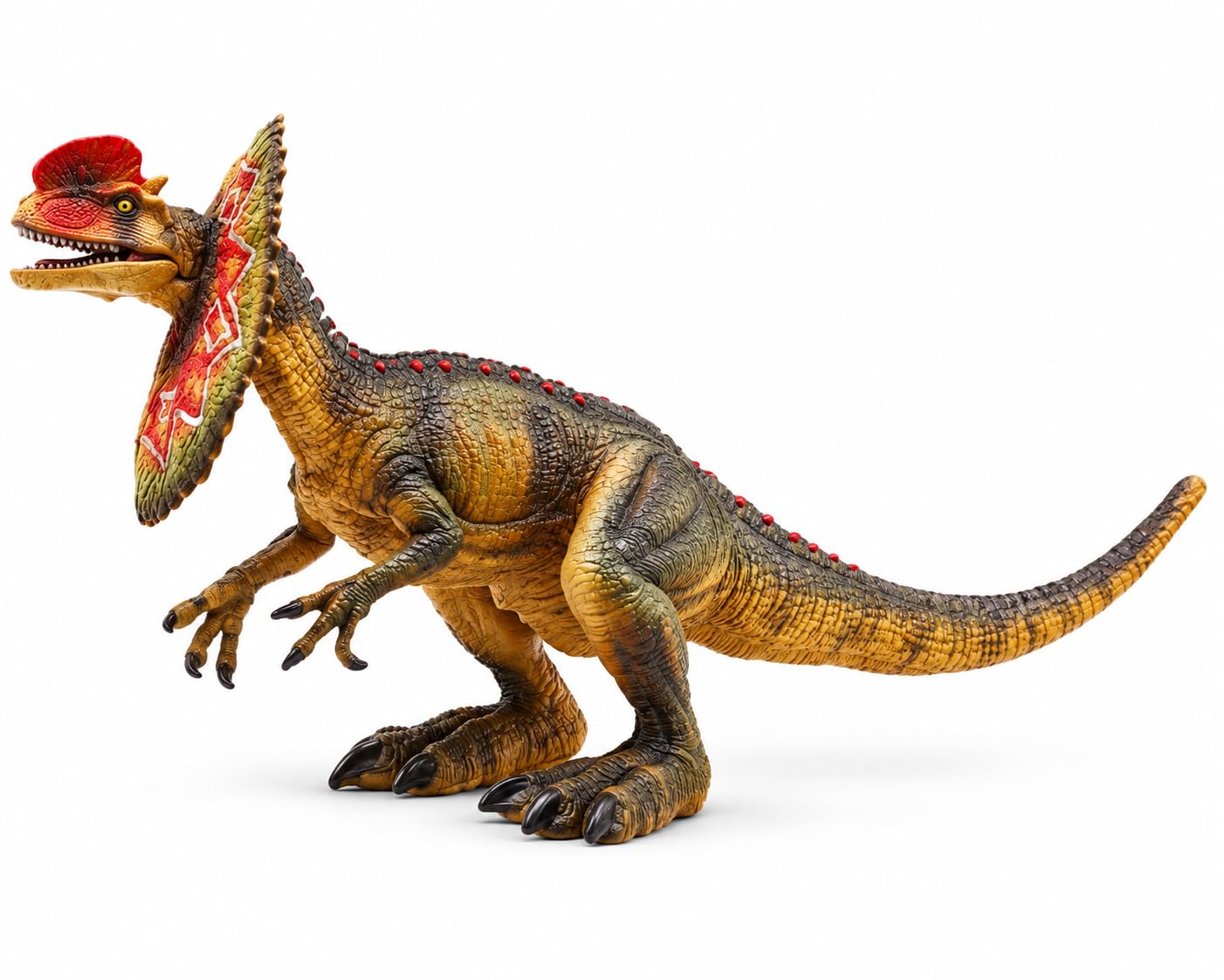 Gemini&Genius Dilophosaurus Action Figure - Dinosaur Toy -7