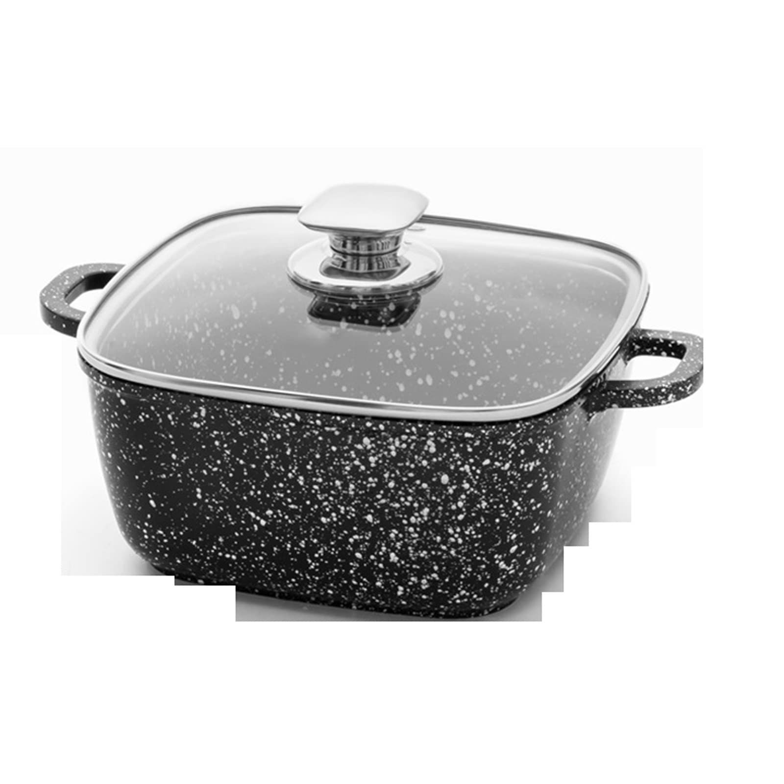 Garnek indukcyjny do grillowania ryb Talerz prostokątny do ryżu Kamienny garnek do gotowania na gorąco Duża pojemność Wielofunkcyjny grill z powłoką zapobiegającą przywieraniu
