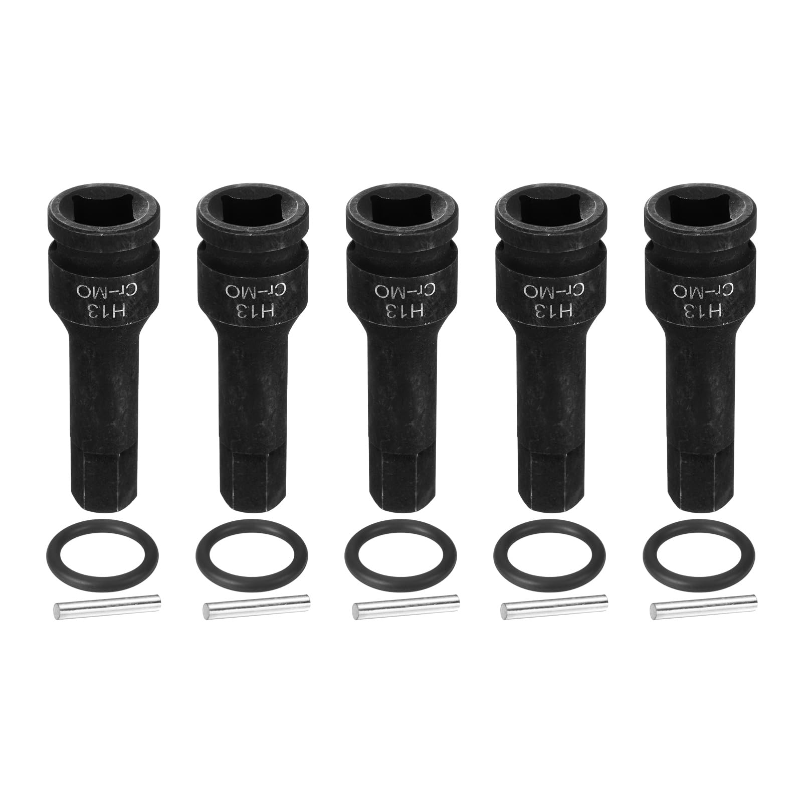 Douille 13 mm à choc avec goupille fendue pour adaptateur de perceuse