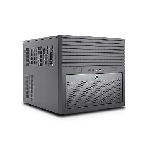 Rosewill Hearth NAS | Server Chassis | Supports up to 6 x 3.5 Hot Swap HDD and 6 x 2.5 SSD | E-ATX Compatible | 5 x 120mm PWM Fan | 2 x 5.25 Bay | USB 3.2 Type-C | Home Servers, DIY NAS
