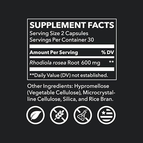 Miniatura 2 de LifeSeasons Essentials Rhodiola Root – Apoya una respuesta saludable al estrés, ciclos naturales de sueño, salud cerebral y más – Apoyo natural para